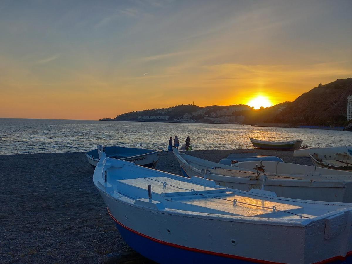 Apartamento Hibisco , Primera Linea De Playa Almunecar Luaran gambar